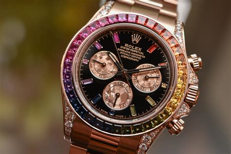 front of a daytona rolex|Rolex daytona rainbow.